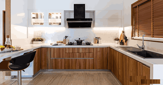 Adopt a Modular Kitchen Layout Modular kitchens are the best solution for small Indian homes